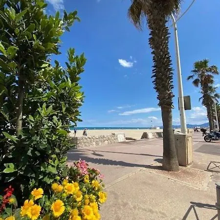 T2 Pour 4 Personnes Terrasse Vue Mer, Ascenseur - 4casi402 Charming One Bedroom * Canet-en-Roussillon