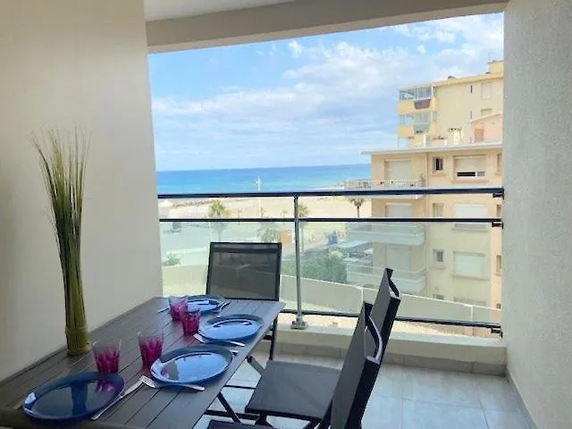 T2 Pour 4 Personnes Terrasse Vue Mer, Ascenseur - 4casi402 Charming One Bedroom * Canet-en-Roussillon