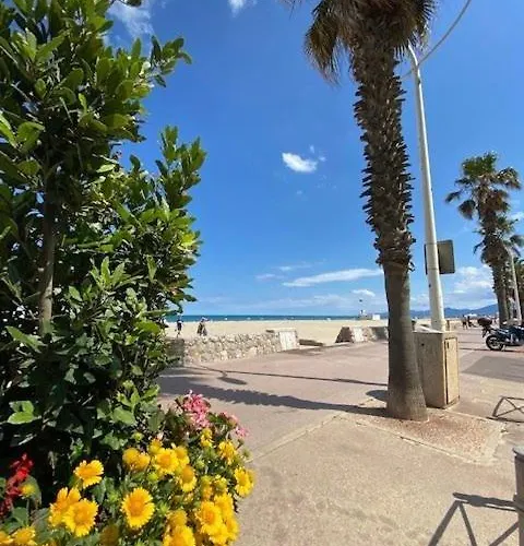 T2 Pour 4 Personnes Terrasse Vue Mer, Ascenseur - 4casi402 Charming One Bedroom * Canet-en-Roussillon