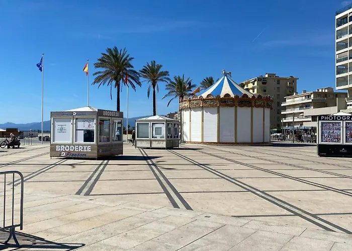 T2 Pour 4 Personnes Terrasse Vue Mer, Ascenseur - 4casi402 Charming One Bedroom Canet-en-Roussillon